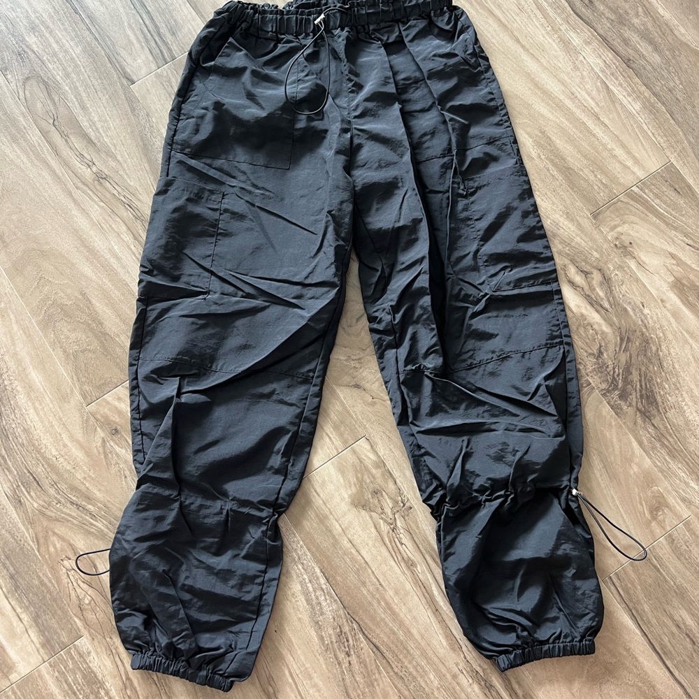 Black Cargo Pants